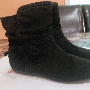 black boots
